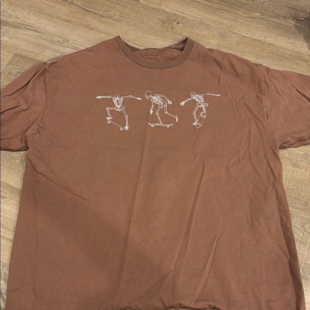 Brown Graphic Men’s Shirt